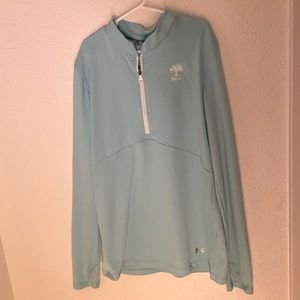 Under armour lightweight pullover half zip jacket